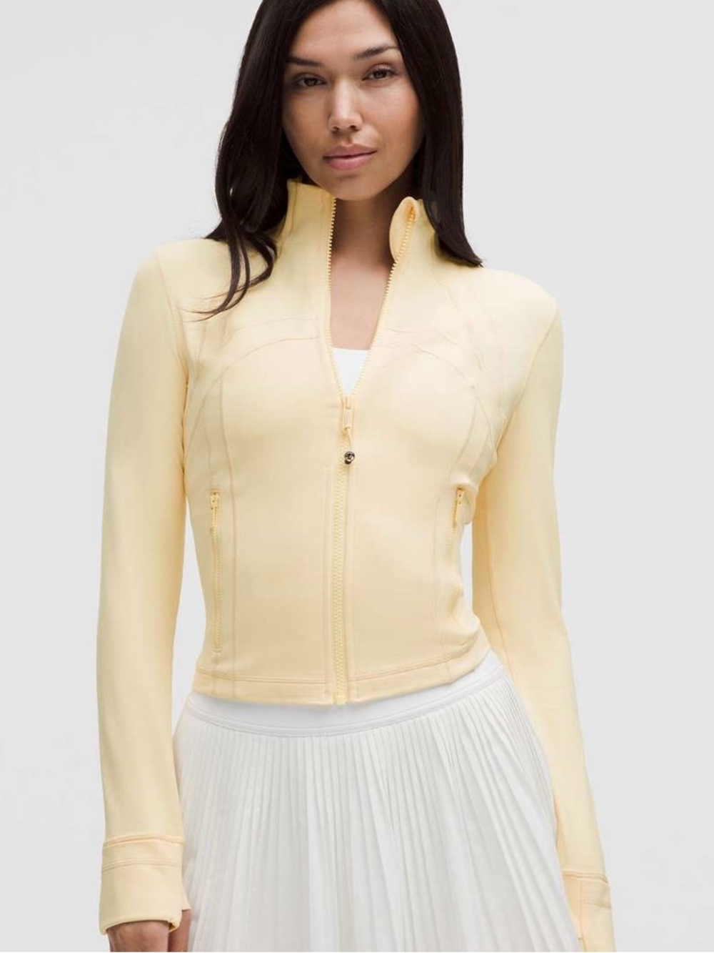 Lululemon Butter Cream Cropped Define Jacket NWT SOLD OUT sz 8